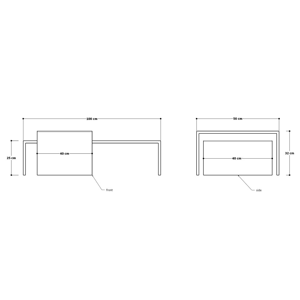 Rettangolare Table