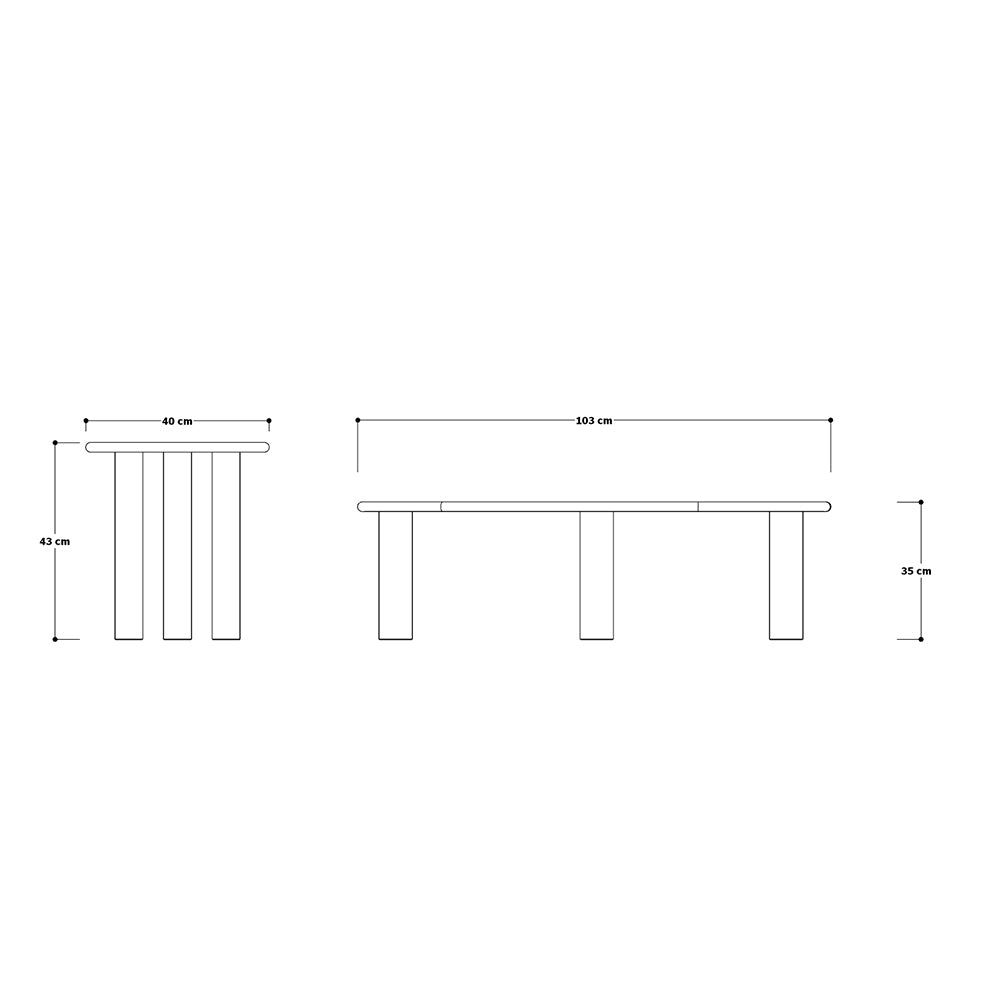 Ovale Table