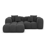 Cloud 2 Seats Sofa Dark Grey
