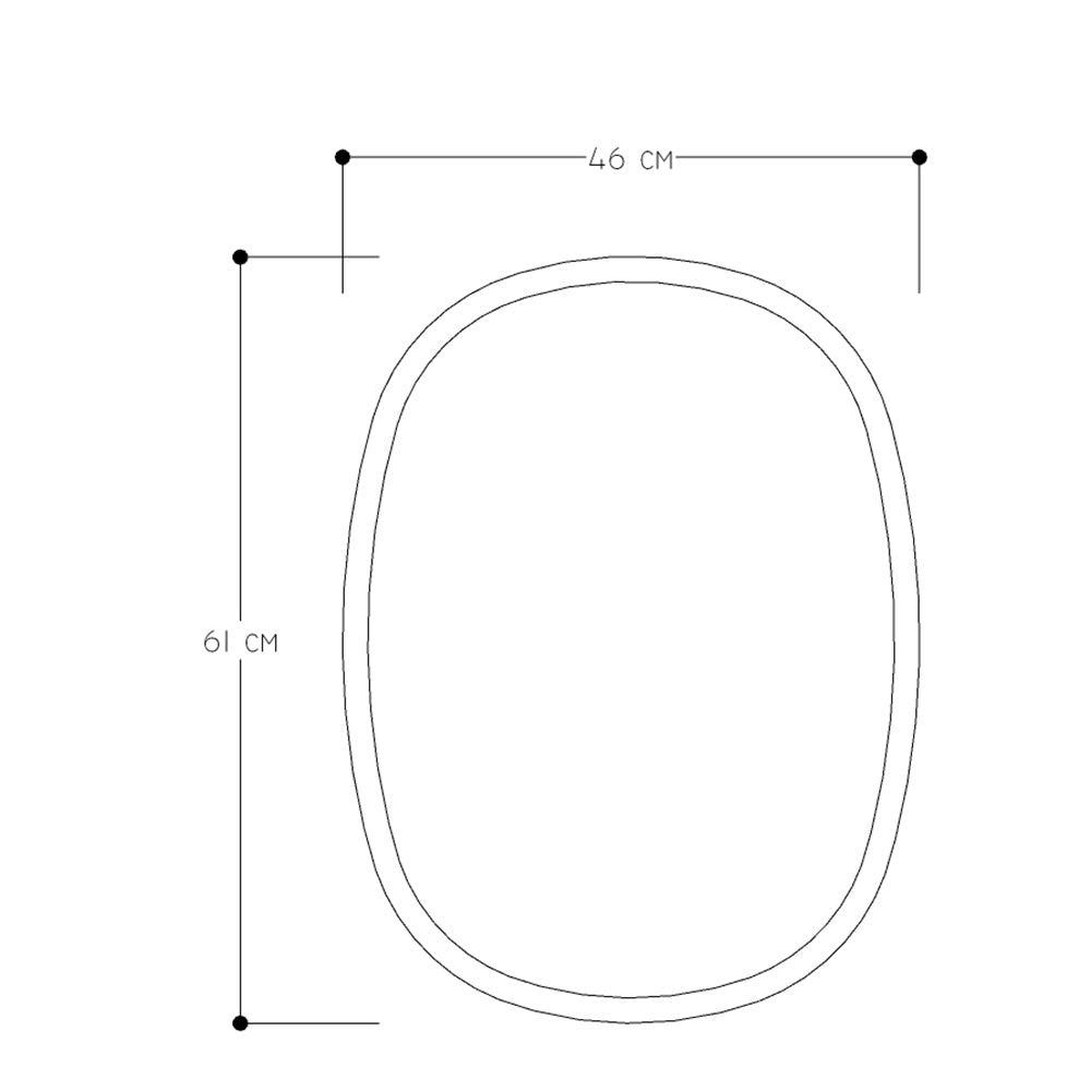Ovale Mirror