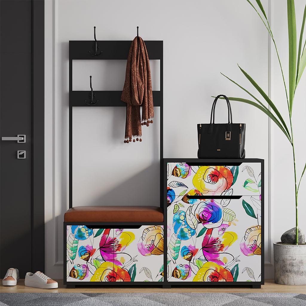 Peony Shoes Cabinet