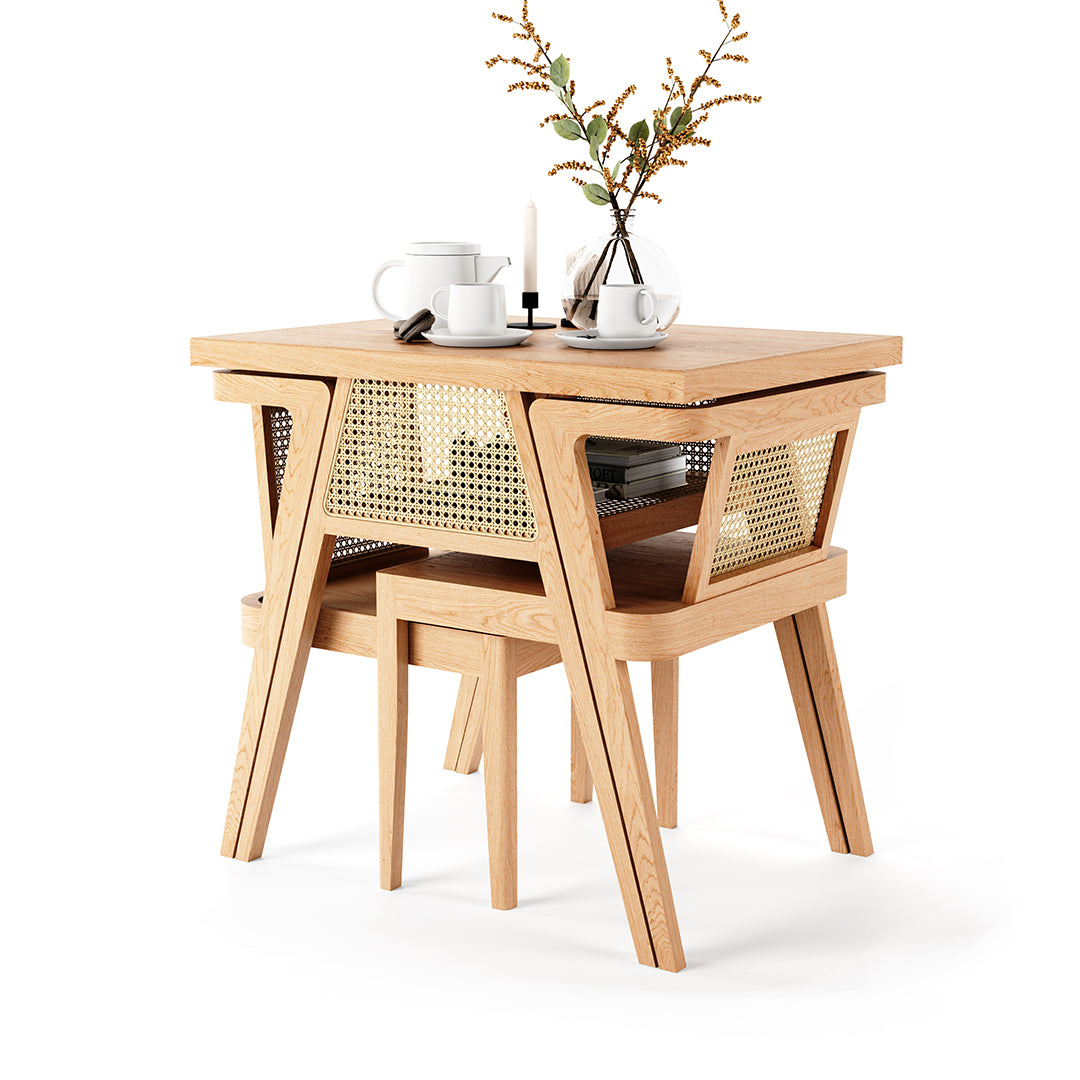 Lassio Table - 2 Chair Sets