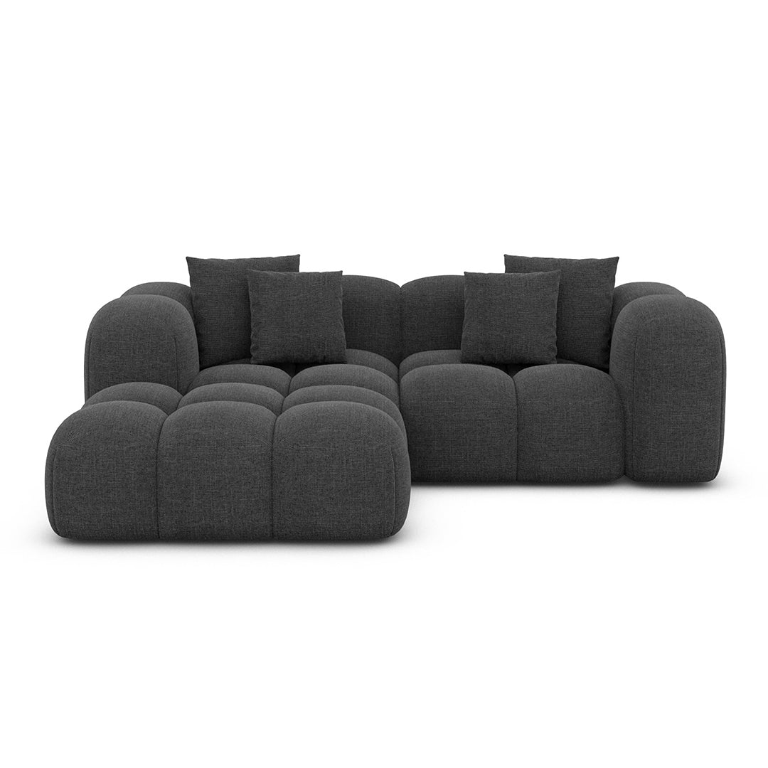 Cloud 2 Seats Sofa Dark Grey