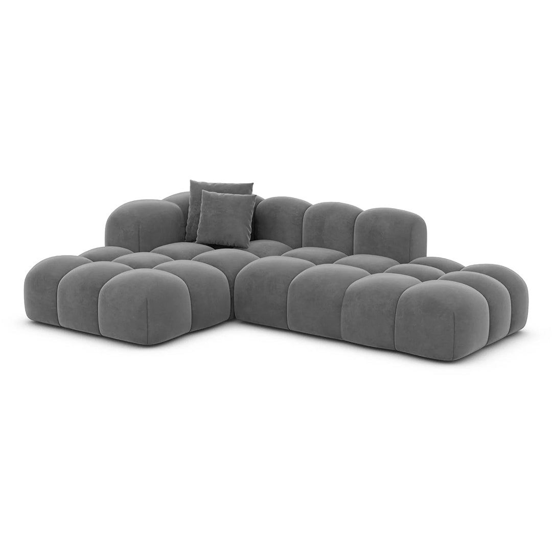 Nuage L-Shap 3 Seats Sofa Grey