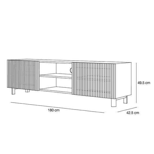 Stripe 2 TV Unit