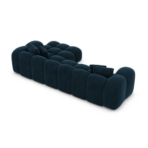 Lounge L-Shap 3 Seats Sofa Dark Blue