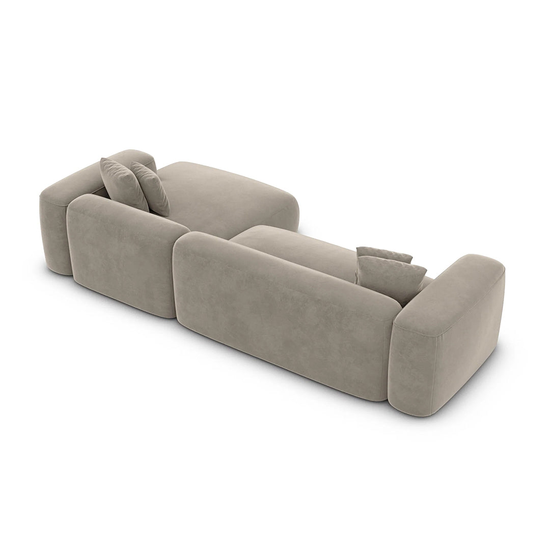 Soho L-Shape 3 Seats Sofa Beige