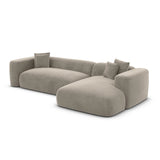 Soho L-Shape 3 Seats Sofa Beige