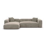 Soho L-Shape 3 Seats Sofa Beige