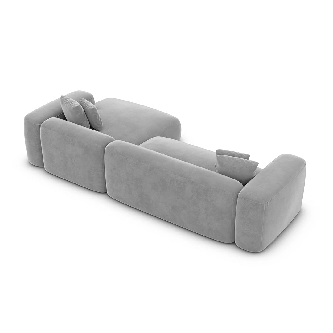 Soho L-Shape 3 Seats Sofa Lite Grey