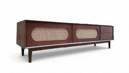 Arabesque Wooden Tv Unit