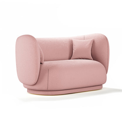 Rico 2 Seats Sofa Pink