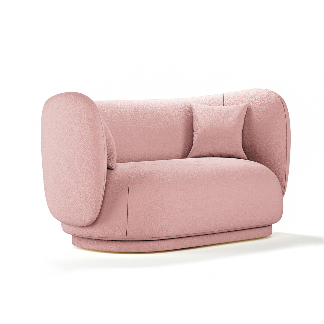 Rico 2 Seats Sofa Pink