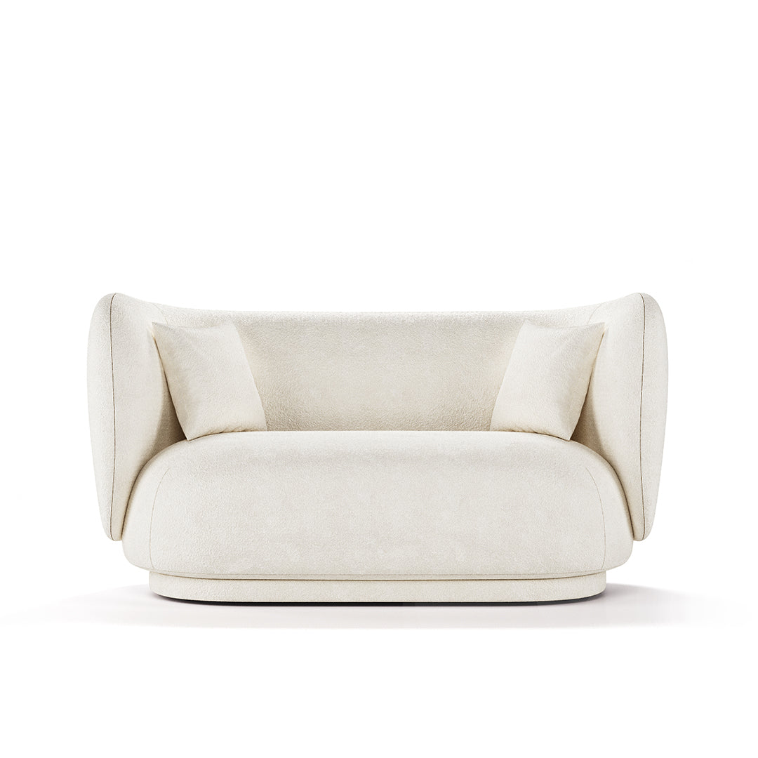 Rico 2 Seats Sofa Off White