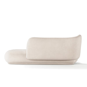 Boucle 2 Seats Sofa Beige