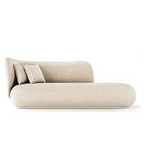 Boucle 2 Seats Sofa Beige