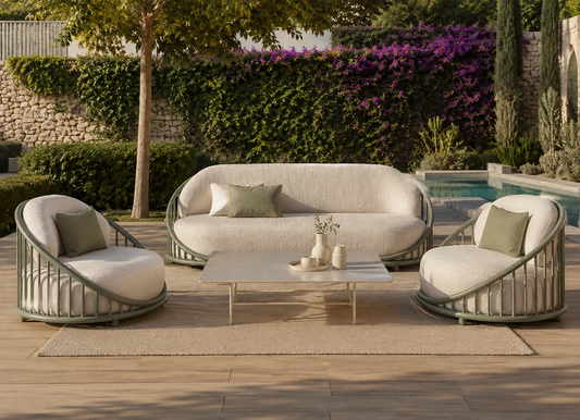 Cask Metal Outdoor Set