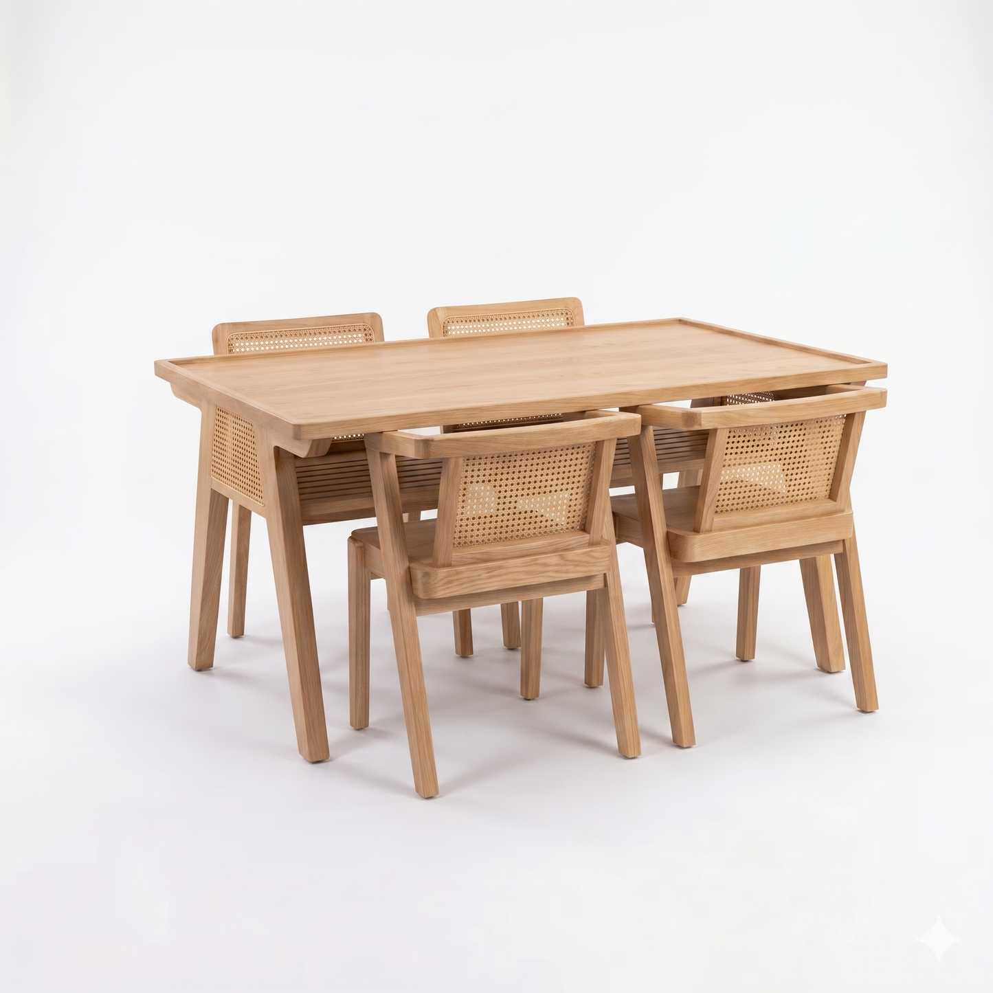 Lassio Table & 4 Chair Set