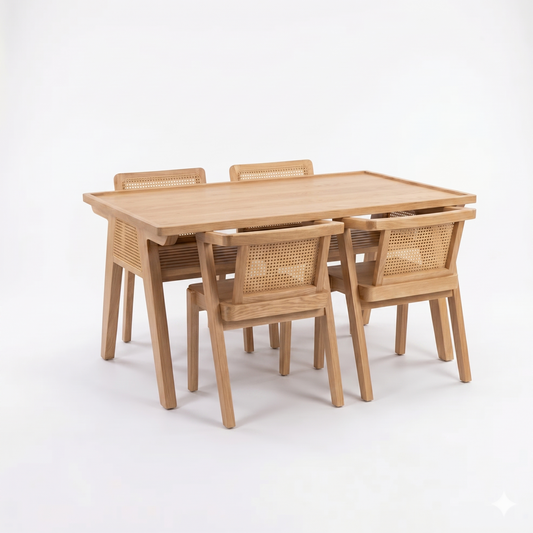 Lassio Table - 4 Chair Sets