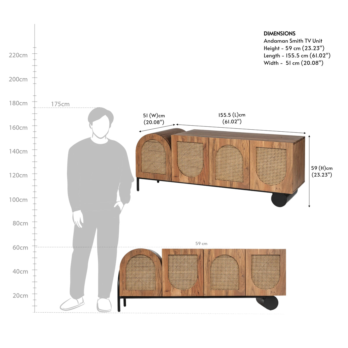 Solid TV Unit