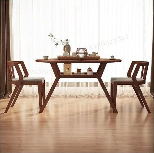 Foldable Extendable Dining Table - Solid Wood Top, Space - Saving Design