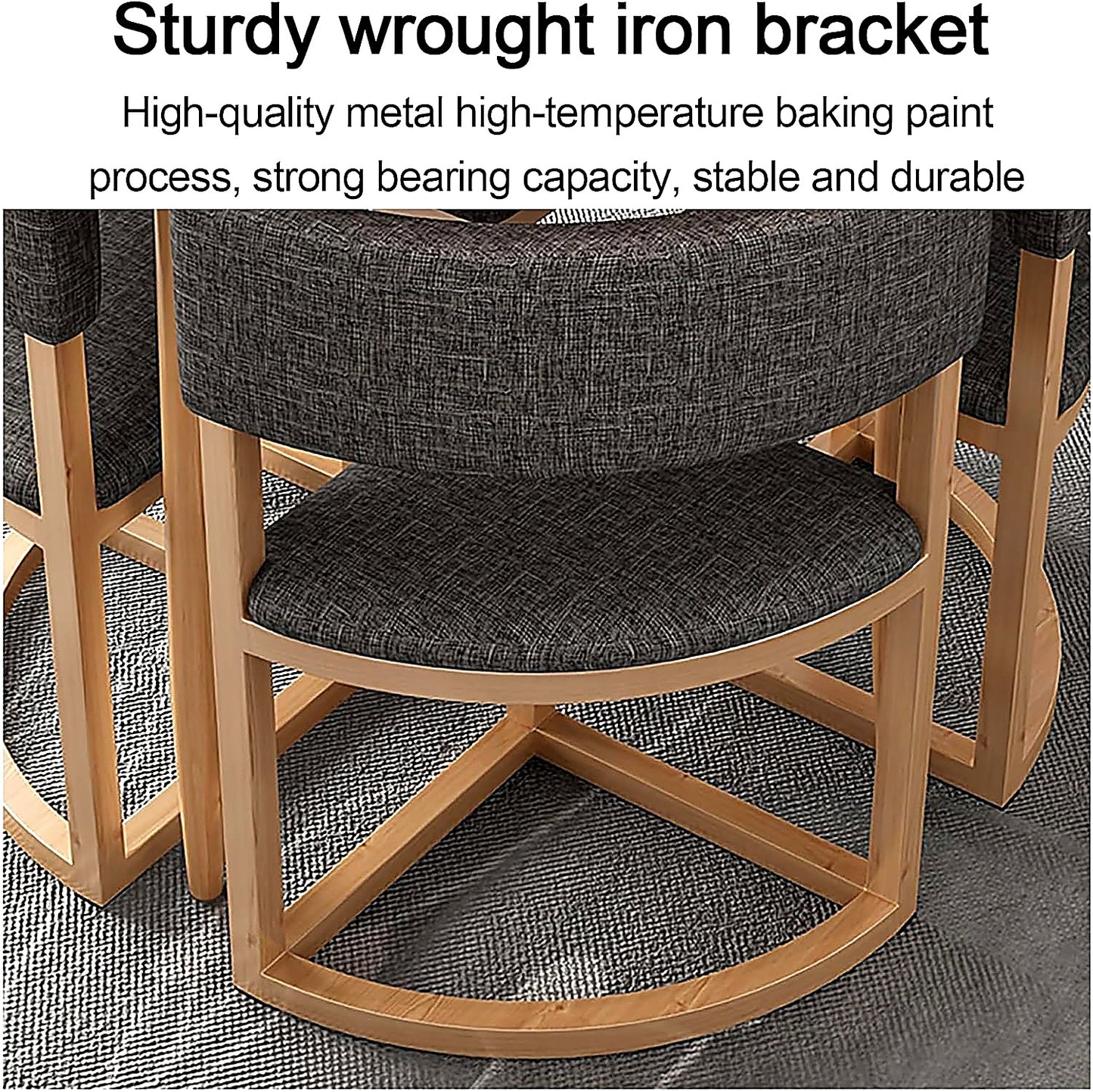 Ring 4 Sets Table - Complete set arrangement