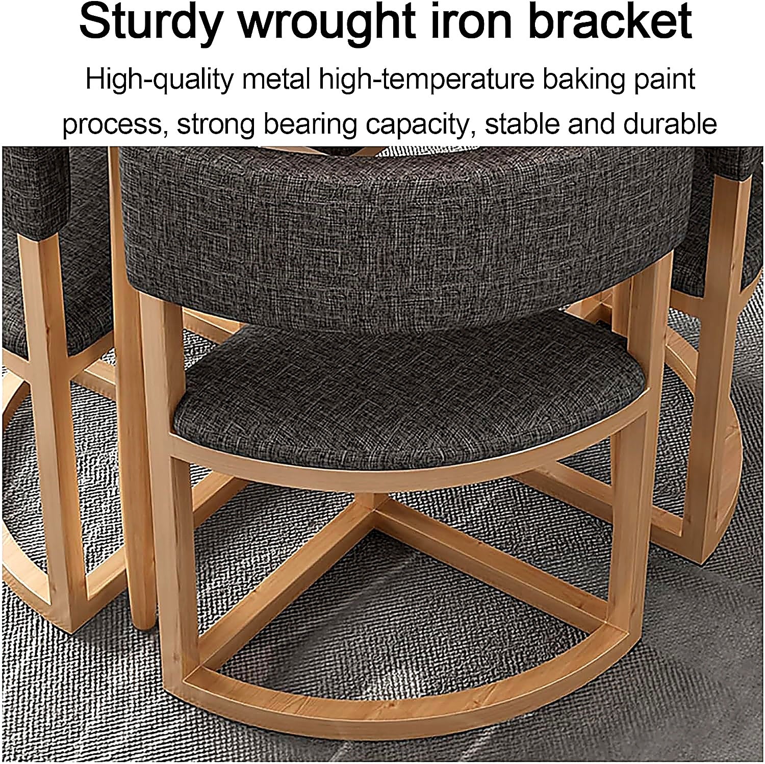 Ring 4 Sets Table - Complete set arrangement