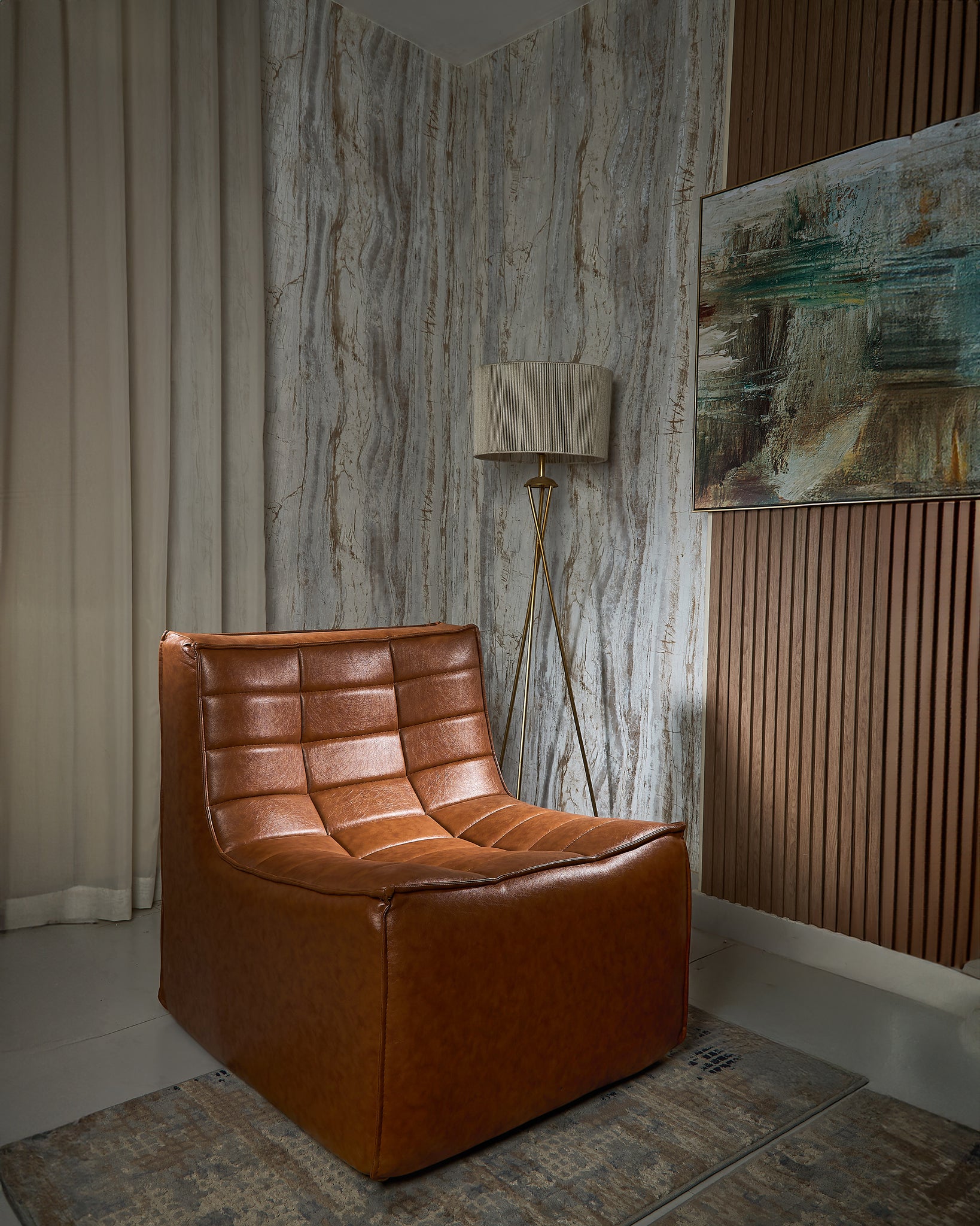 Comfy Lethear Chair