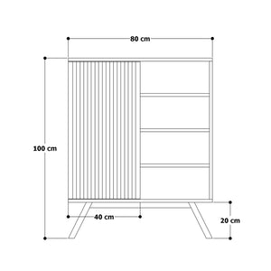 Strip Shoe Cabinet