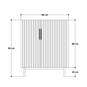 Strip 2 Shoe Cabinet