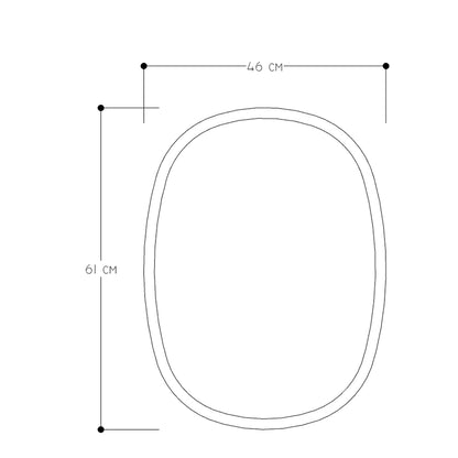 Ovale Mirror